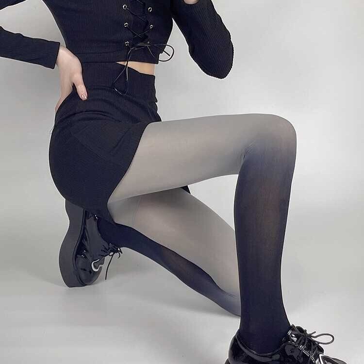 Gradient Stockings, Pantyhose, Sexy Personality, Beautiful Legs, Lake Blue Velvet Leggings Gradient Stockings, Pantyhose, Sexy Personality, Beautiful Legs, Lake Blue Velvet Leggings