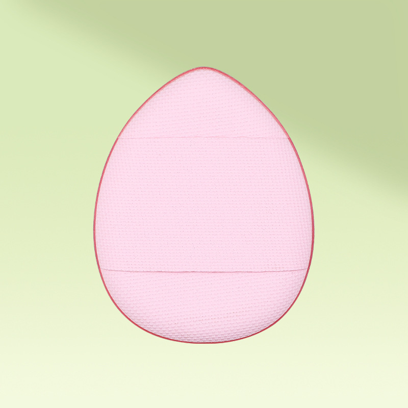 Mini cojín de aire de pulgar pequeño polvo de maquillaje de dedos de polvo de base líquido de doble uso para comer polvo de polvo de punta de dedo polvo de polvo de polvo de polvo