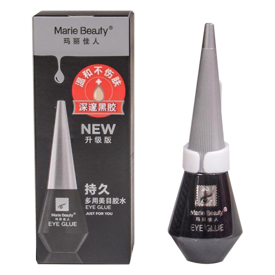 Marie Claire Glue Eyelash Glue Genuine Double Eyelid Glue Waterproof Photo Studio with Small Red Cap Glue Yiren