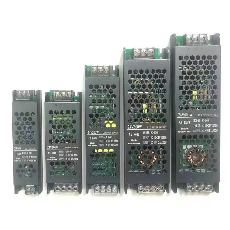 工程款线性灯开关电源12V 24V 48V线条灯电源 灯带电源加工定制