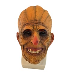 狂歡派對南瓜面具萬聖節新南瓜人頭套復活節幽靈道具cosplay mask