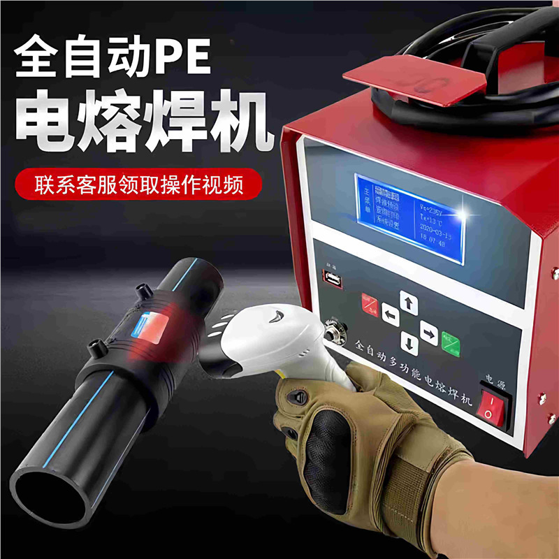 Pe Electric Fusion Welding Machine Butt Welding Machine Gas Pe Pipeline Fully Automatic Welding Machine Steel Wire Mesh Skeleton Pipe Hot Melt Machine