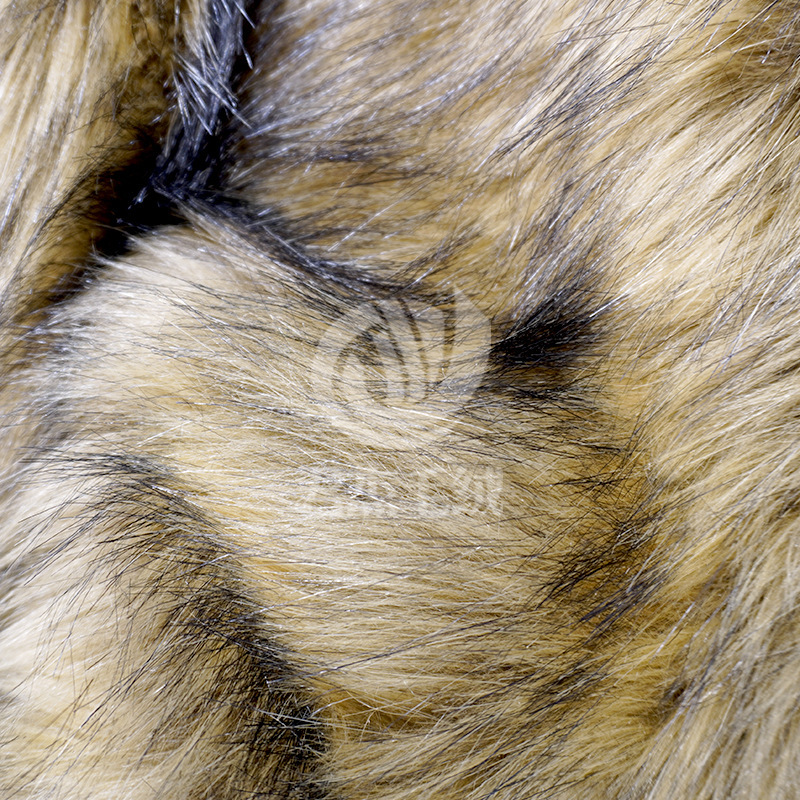 貉子毛狐狸毛米咖染尖现货供应服装家纺皮草鞋帽暖绒长毛毛毯