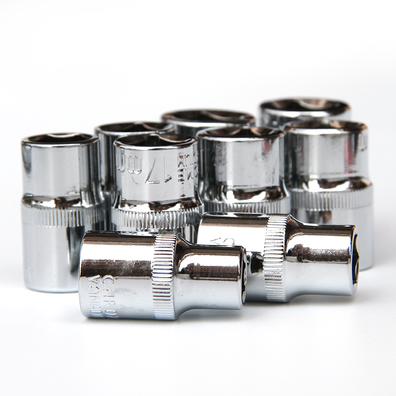 Repair tool socket, tire wrench, external hexagon socket, motorcycle repair socket, large hex socket for water heaters