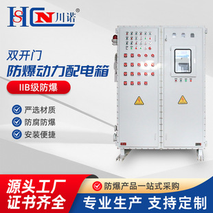 Iib-Class Explosion-Proof Power Distribution Box (Double Door) Junction Box Empty Box Welding Explosion-Proof Control Box Explosion-Proof