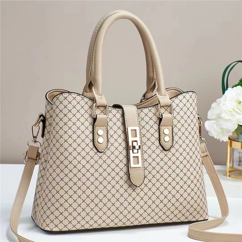 Fashion new middle-aged women's bag, cross-border casual handbag, stylish shoulder bag, simple crossbody bag, large capacity