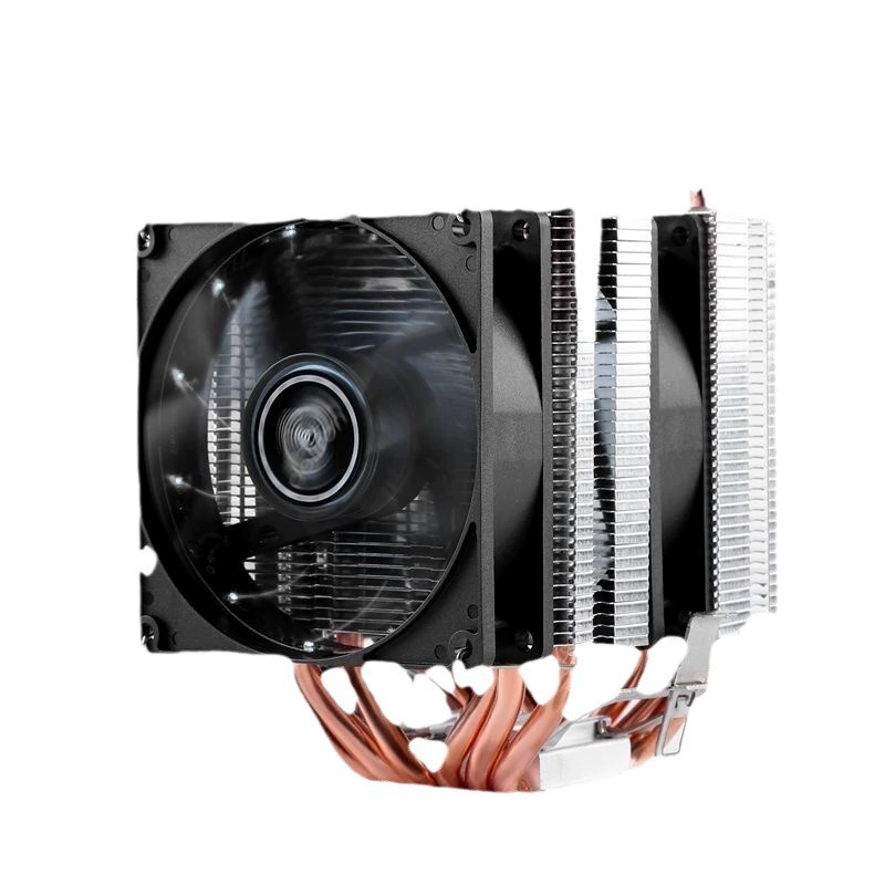 КПД радиатор 6 медных труб ульт quiet вентилятор 1155AMD2011 курица таблица-тип компьютерного вентилятора