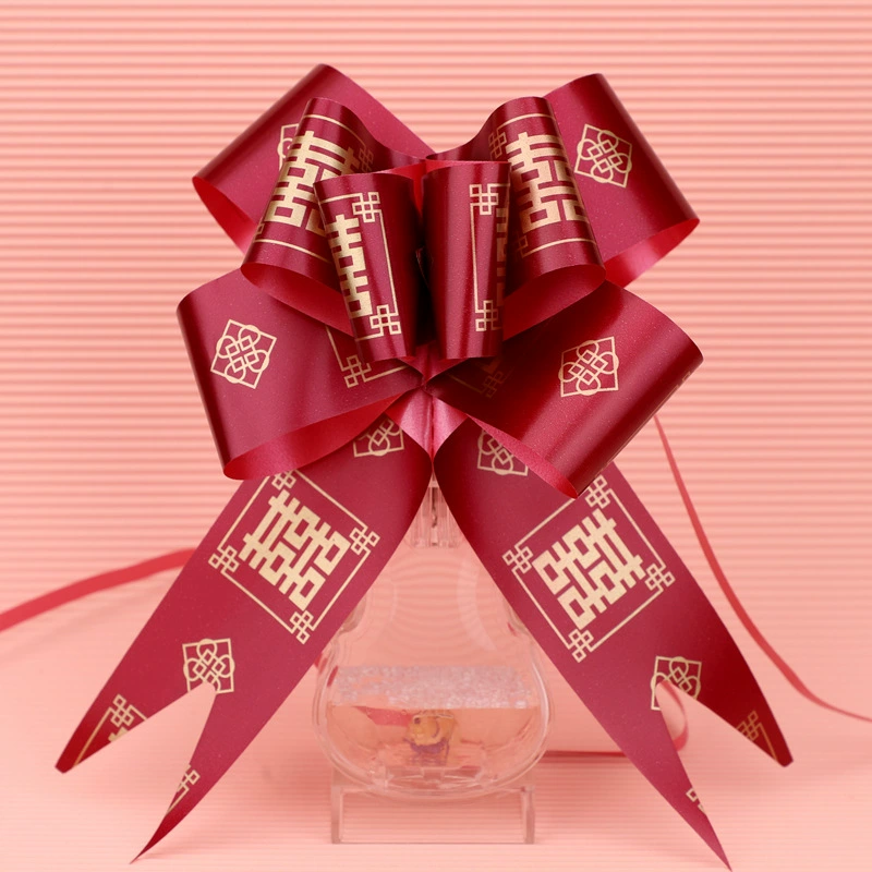 Ручная упаковка цветов для свадебного автомобиля, бант из цветов, подарочная упаковка, цветочная лента, завязанная книжная лента, набор лент для книг, сертификат.