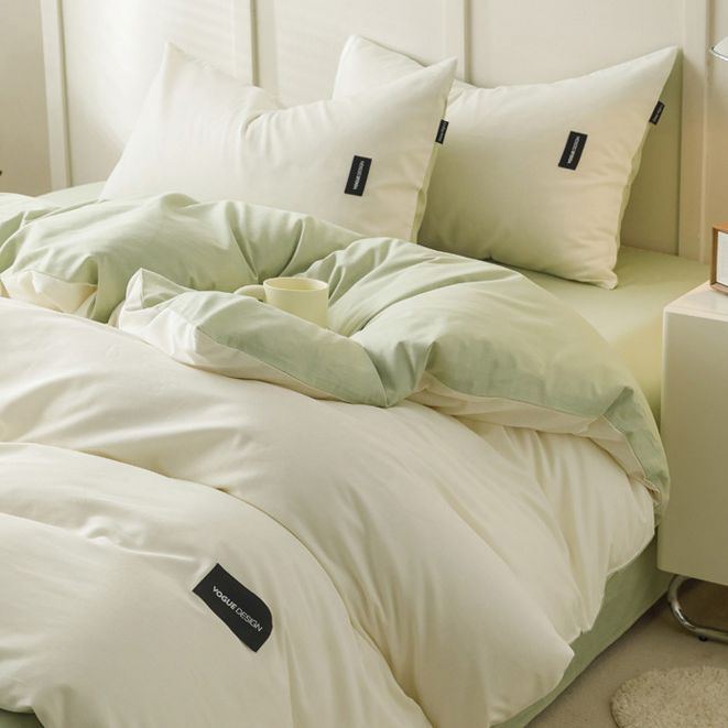 Funda de edredón de algodón de algodón de una sola pieza 180x220 Funda de edredón individual 150x200x230cm Funda de edredón simple de lujo ligero de alta gama