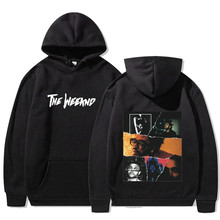 Retro The Weeknd Graphic Hoody After印花连帽衫时尚休闲卫衣