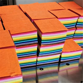 毛毡;抹布、百洁布