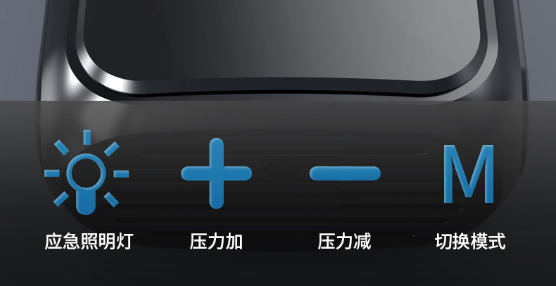 Cross-Border Car Air Pump, Portable Wireless Inflator, Automatic High-Pressure Inflator for Car Tires, Fast Inflating