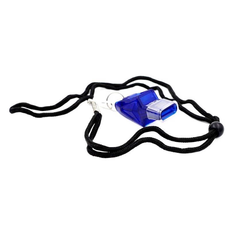 Football referee high frequency plastic survival whistle stainless steel outdoor life-saving metal dolphin whistle basketball whistle