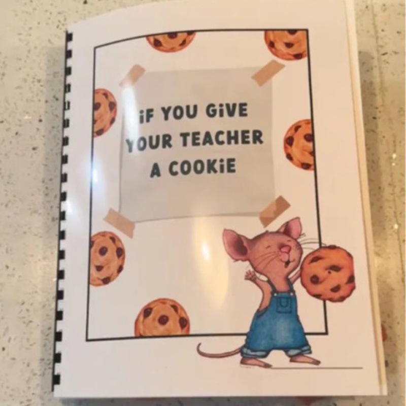 跨境新品If You Give Your Teacher A Cookie教师节礼物书学生