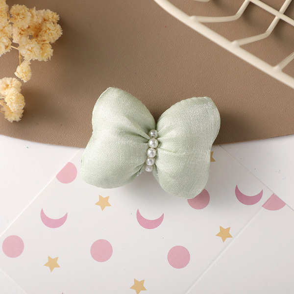 cute children's cloth with bow pearl
