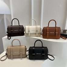 新款百搭小方包感邮差包小众新品女单肩斜挎手提包剑桥包