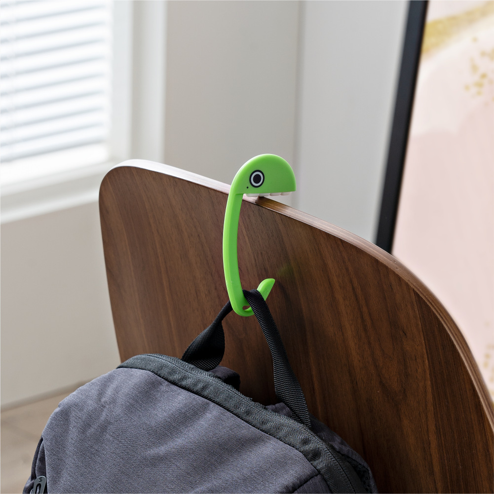 Nuevo gancho de escritorio multifuncional bolsa de dientes Percha gancho colgante sin pasta colgando mochila artefacto mochila colgando gancho