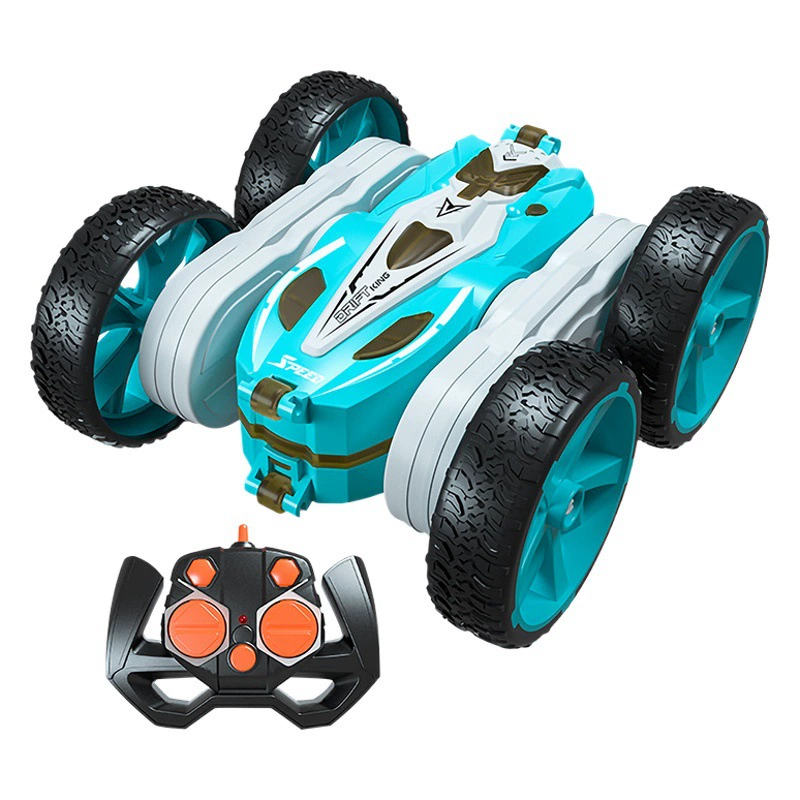 Трансграничная горячая Распродажа, 2,4G, двухсторонний трюк, автомобиль с дистанционным управлением, Детский Электрический внедорожный катящийся вращающийся полноприводный игрушечный автомобиль, бесплатная доставка