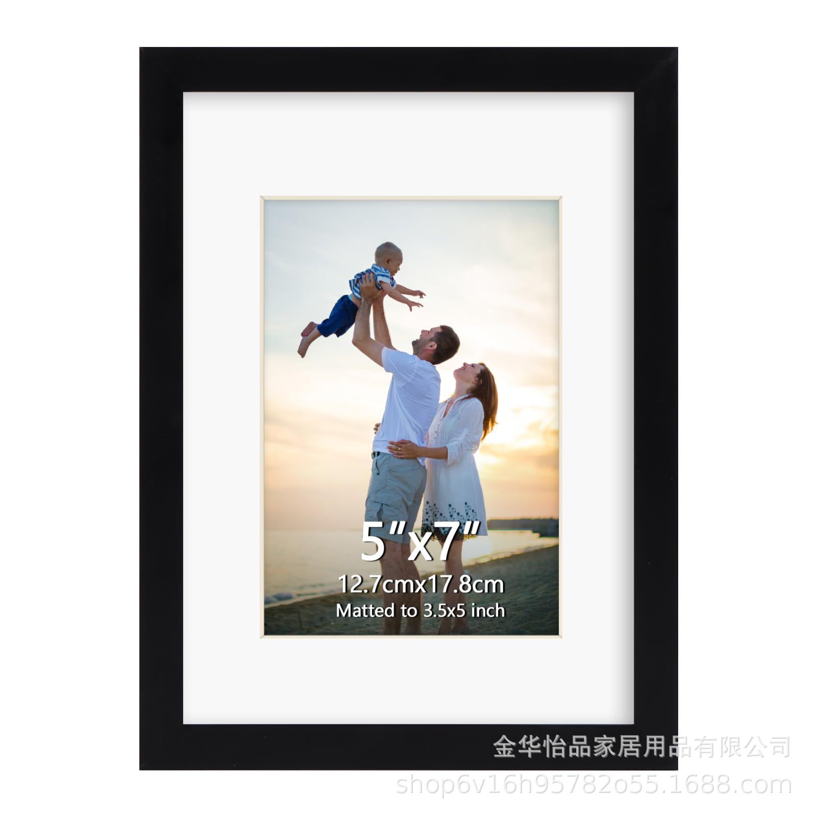 Cross-Border Manufacturers Directly Supply Amazon Pvc Photo Frames Transparent DIY Photo Wall Combination Modern Wall Decoration Customization Wholesale