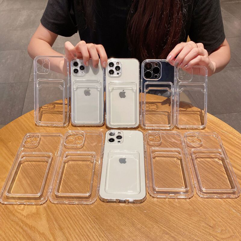 Foreign Trade iPhone16PRO Transparent Inner Drop-resistant Card Bag S23U Card Wallet Apple 15 Protective Moisture Shell Foreign Trade iPhone16PRO Transparent Inner Drop-resistant Card Bag S23U Card Wallet Apple 15 Protective Moisture Shell