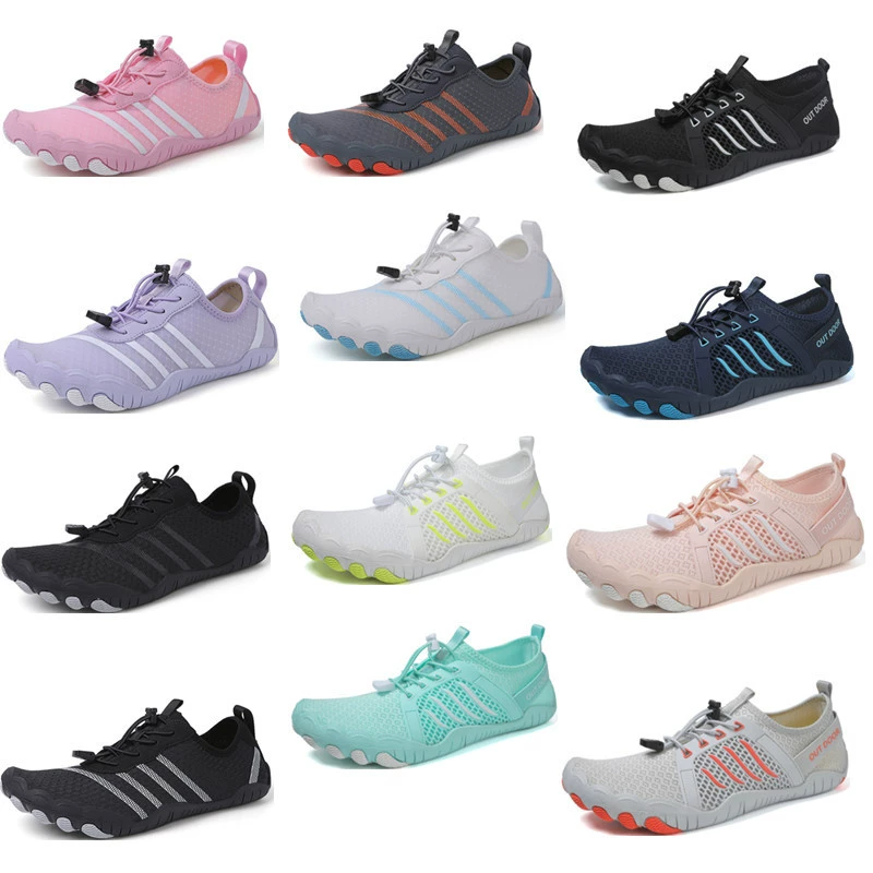 Новые туфли для треккинга по реке, туфли для альпинизма с пятью пальцами, пляжная обувь для плавания на открытом воздухе, обувь для занятий йогой в помещении.