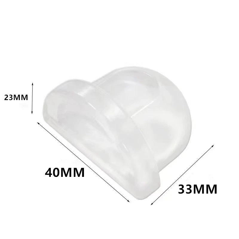 Silicone stopper, door plug, collision protection