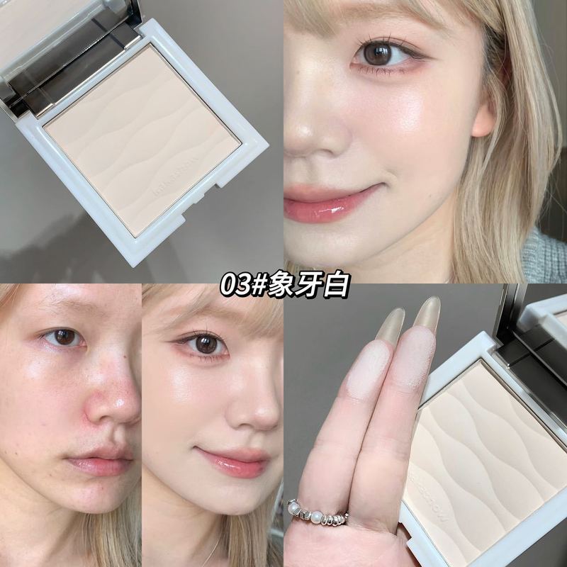 kakashow クリアロックメイクアップパウダーパウダー、ナチュラル、クリア、繊細、シルキー、パウダーベタつきにくい、ソフトフォーカスミストセッティングパウダー|undefined
