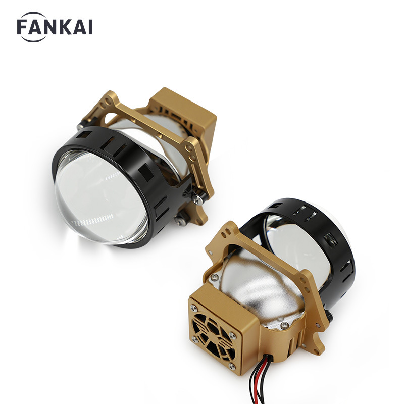 3 pulgadas transfronterizas 24V doble lente LED doble copa de luz 63W de alta potencia conversión del faro del automóvil cerca de un todo