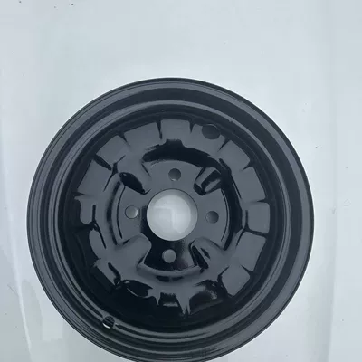 Tricycle motorcycle hub 375/400-12 Motorcycle wheel hub - 16-350-straight-rear-wheel-black