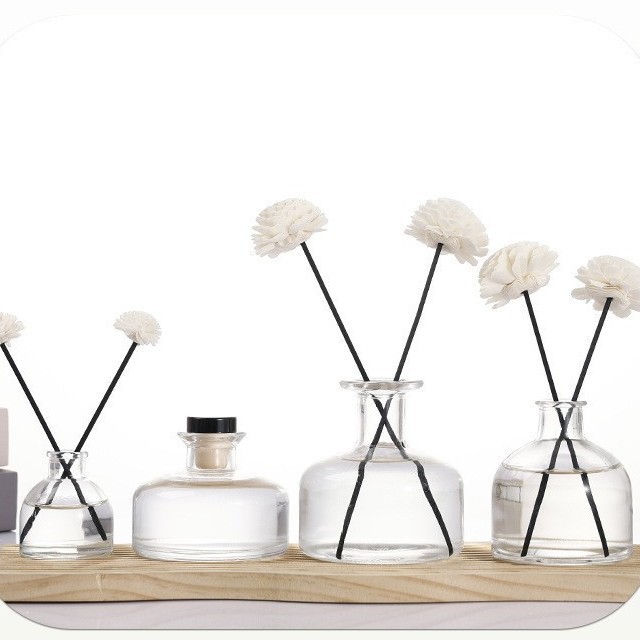 Fashion Ins Fireless Aromatherapy Bottle Empty Bottle Glass Big Belly Aromatherapy Glass Empty Bottle Aromatherapy Essential Oil Bottle Ready for Sale