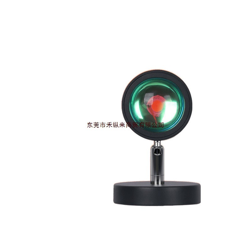 网红灯拍照灯卧室补光灯床头投恒夕阳落日摄影灯小夜灯氛围灯日落|undefined