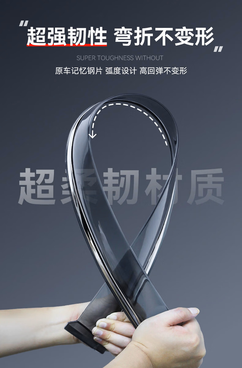 Suitable for 22 models of Dongfeng Fengshen Haoji, rain guards, car window rain shields, cross-border export and dropshipping