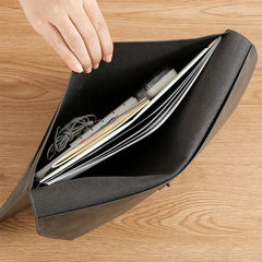 商務皮質經理夾銷售合同A4文件收納袋工作資料袋檔案文件袋公文包