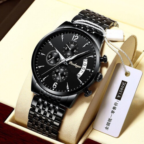 Swiss original waterproof luminous men's mechanical watch student Korean version fashion sports calendar wrist watch