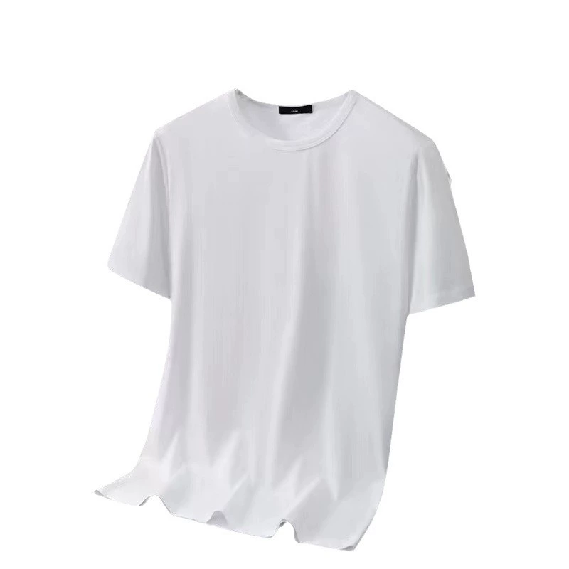 Футболка с коротким рукавом унисекс, однотонная, летняя, посадка casual, размеры M–5XL