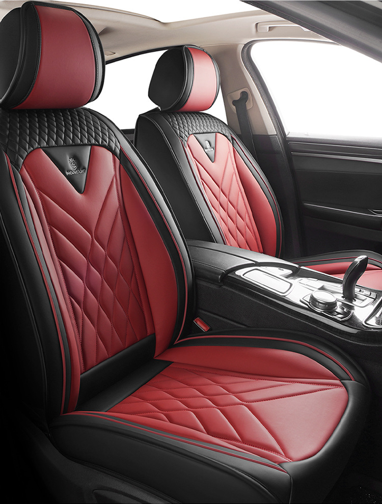 Car Five-Seater Four-Season Universal Car Seat Cushion Fully Surrounded Seat Cushion Cover Fully Covered Seat Cover Breathable Seat Cushion Summer New Style