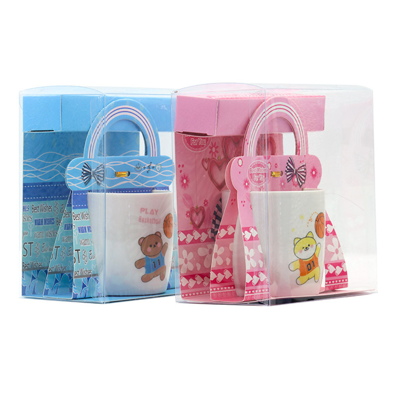 卡通小熊陶瓷咖啡杯