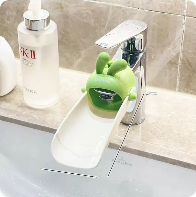 Cute rabbit, cartoon hygienic faucet extender