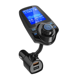 Автомобиль mp3 Bluetooth Player Player Cresiver Car Care Mp3 Disterme Phone Auxfm Передача музыки зарядки