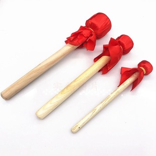Medium-Sized Gongs and Drums with Large Drumsticks, Medium-Sized Gongs and Drums, Large, Medium and Small Hammers, 24 Hammers 12inch