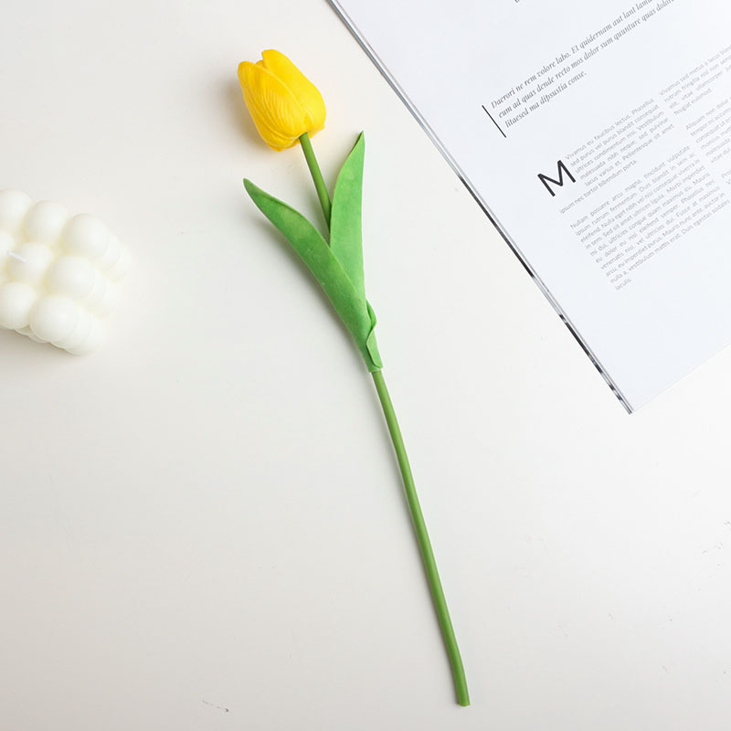 INS flor artificial tulipán flor falsa foto accesorios decoración del hogar Decoración ornamento belleza fotografía tiro fondo