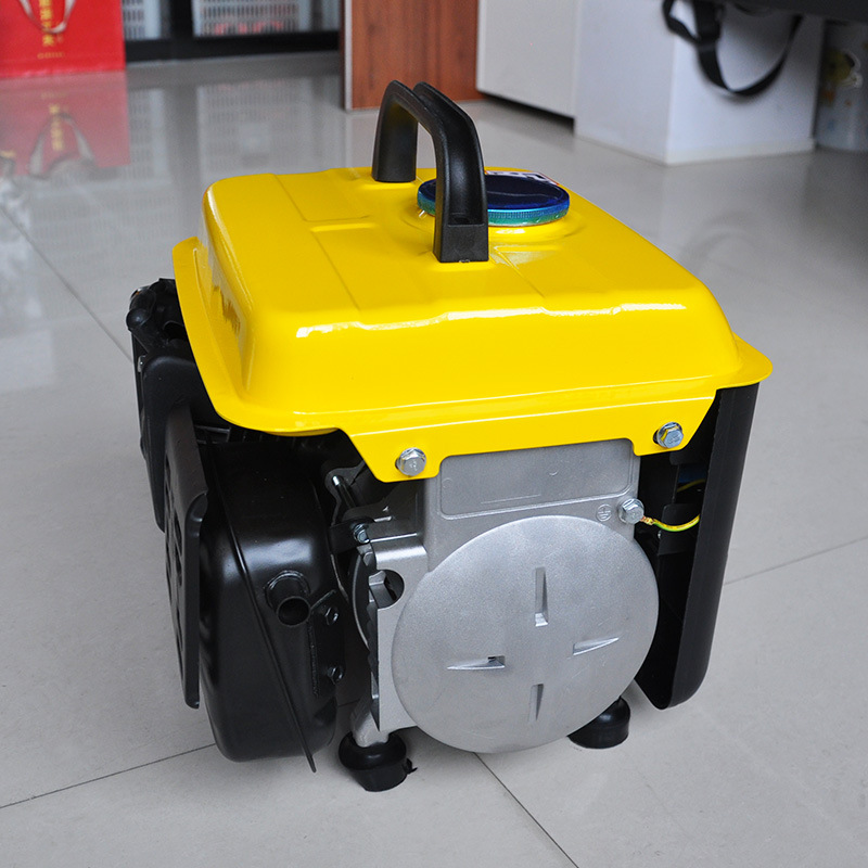 Household 220v European gauge small gasoline generator micro generator outdoor mini portable portable manual
