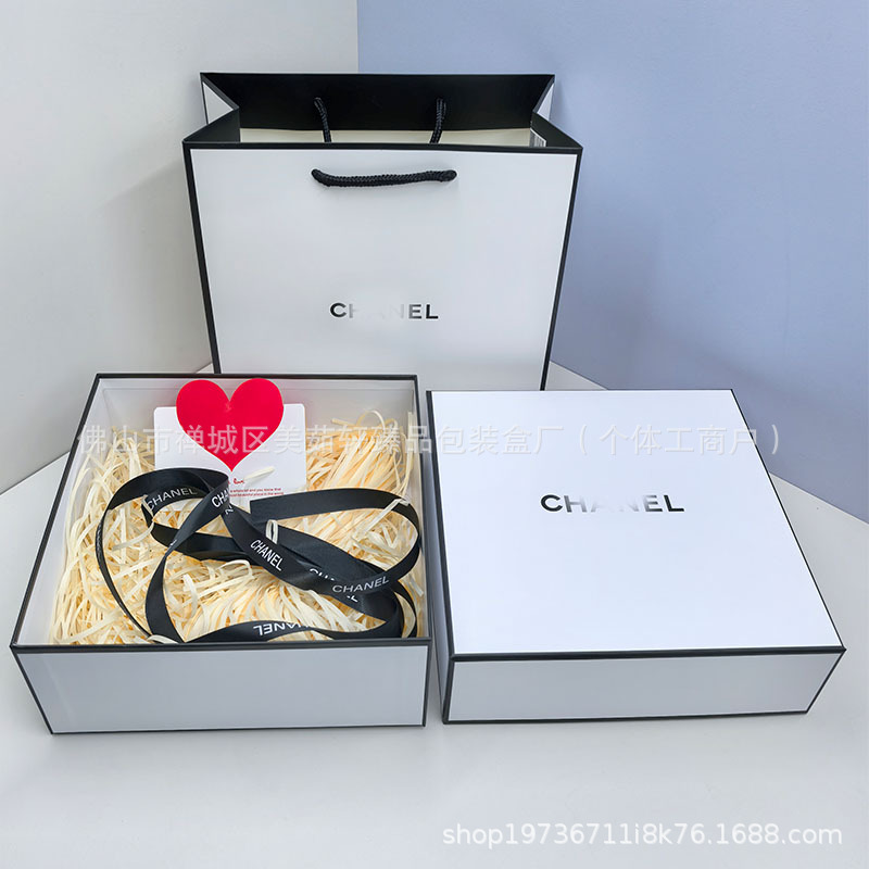 C家山茶/花护肤品包装口红香水礼盒空盒口红包装盒香水礼品盒