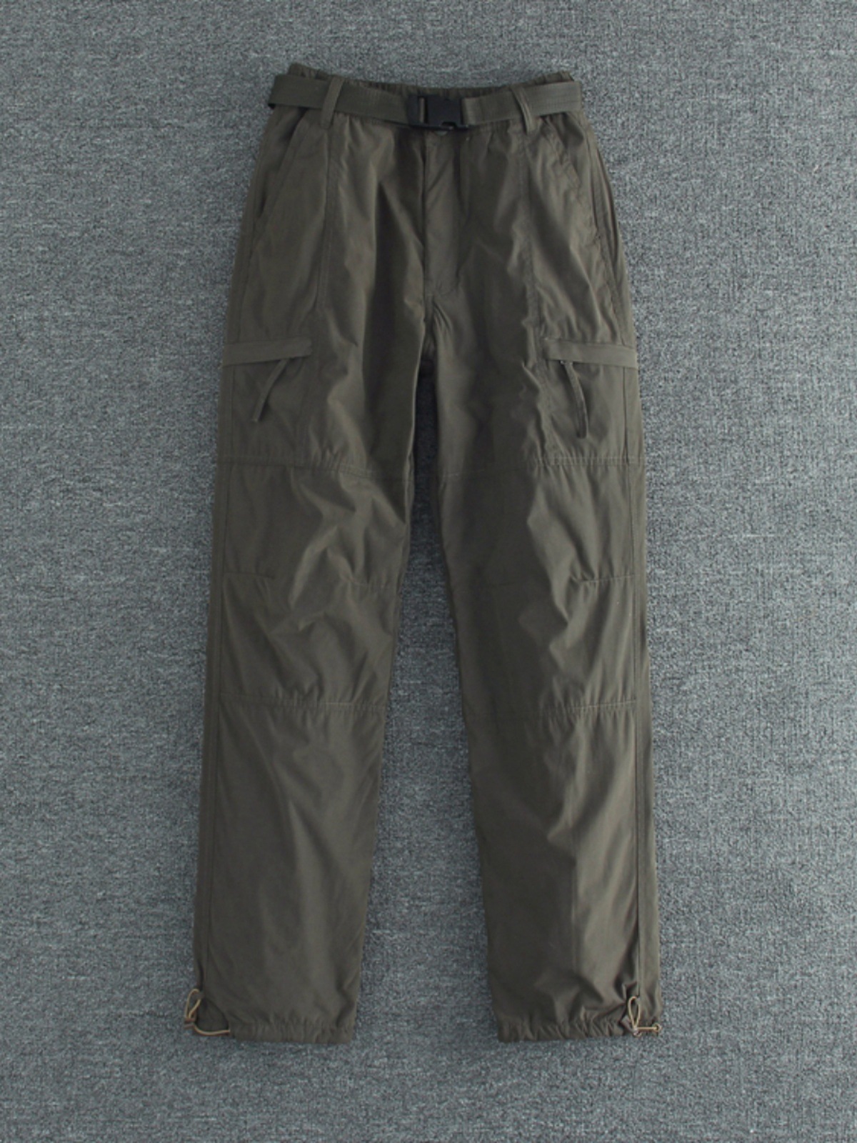 Windproof and Waterproof Outdoor Autumn and Winter New Men's Velvet Warm Workwear Cotton Pants Multi-Pocket Thickened Casual Pants