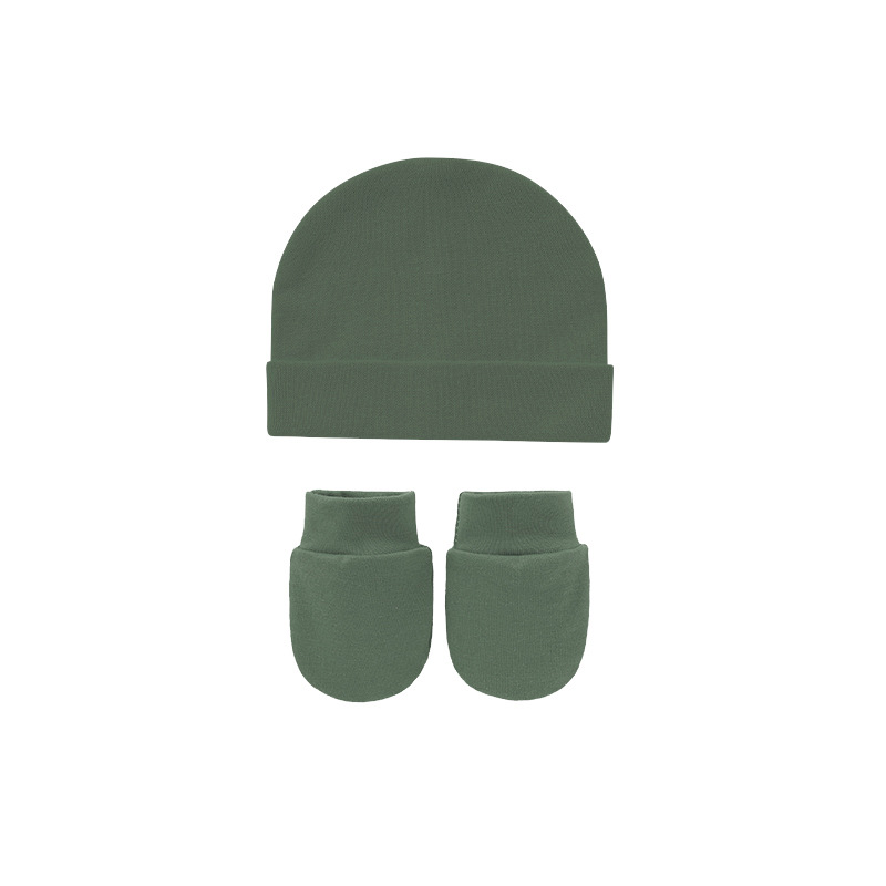 军绿色帽子手套.jpg