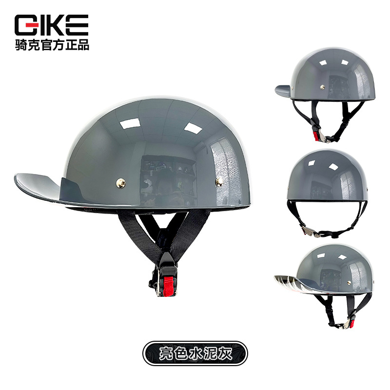 Casco retro para bicicletas eléctricas, casco grande para mujer, casco universal para motocicleta, lindo medio casco para verano.