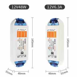 LED开关电源DC12V18W48W72W100W变压器恒流输入90-240V驱动电源