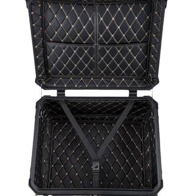Aluminum Alloy Tail Box: Motorcycle trunk