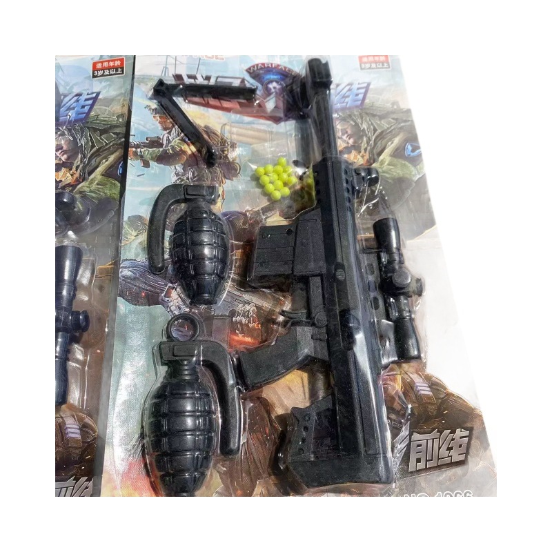 Juguetes infantiles pistolas de tarjeta de papel juguetes 2 yuanes al por mayor ventosa de plástico pistola de bala suave de dibujos animados estandos férula de tiendas departamentales al por mayor