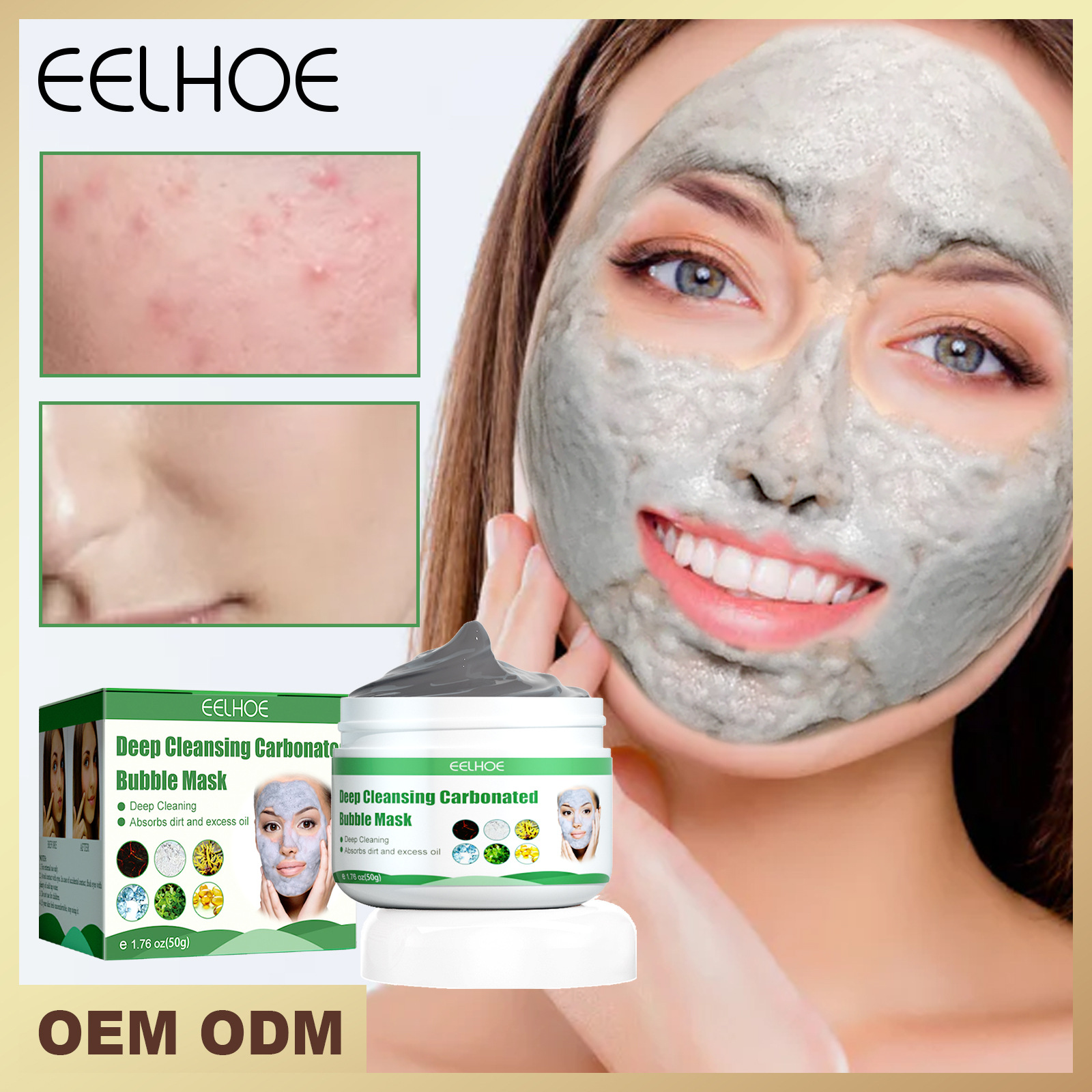 e una bella pulizia applicando una maschera facciale a bolle per idratare e applicare delicatamente la pellicola di fango detergente all'ossigeno per rimuovere_voghion.com